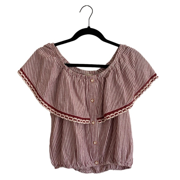 ✨Hem & Thread✨ Off the Shoulder Top Size S - Picture 1 of 9